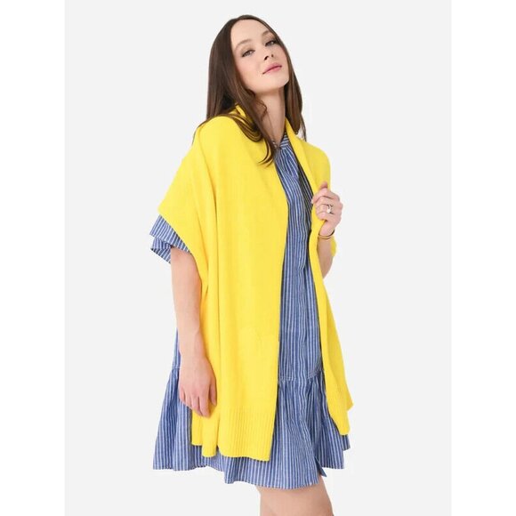 Elegant Yellow Women's Wrap - Picture 1 of 4